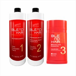 Kit Blend Hair Escova Progressiva Kenwee